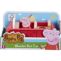 Peppa Pig Wooden Red Car