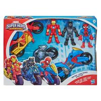 Playskool Heroes Marvel Super Hero Adventures Speedster Crew Figure 3-Pack